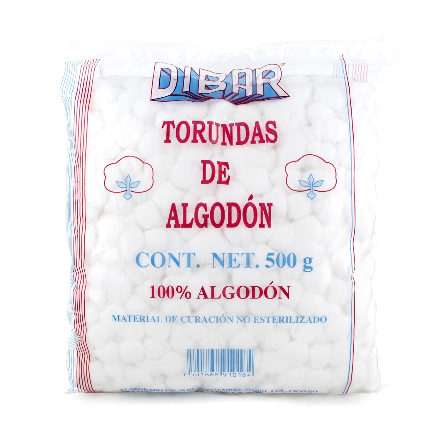 TORUNDA DE ALGODÓN