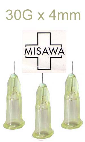 AGUJA 30G x 4mm