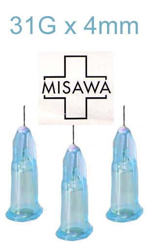 AGUJA 31G x 4mm